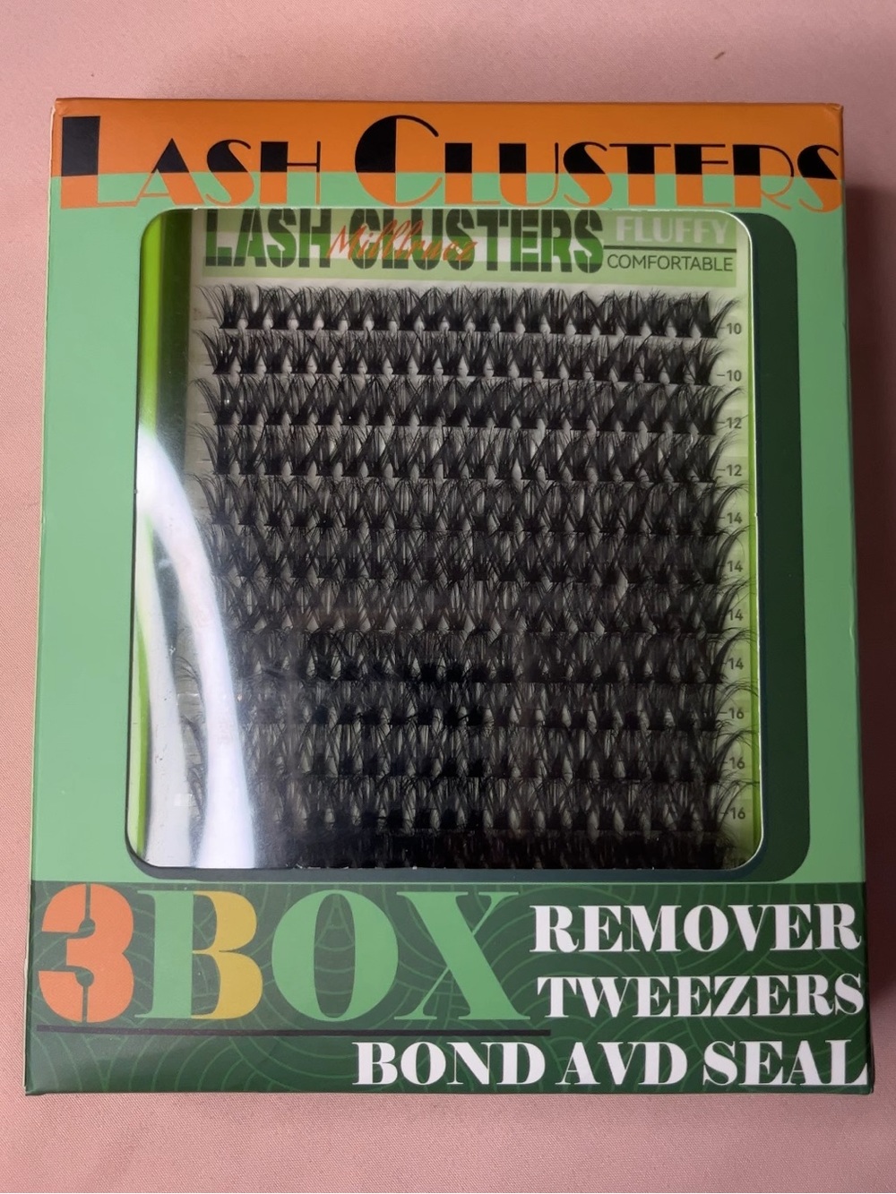 3-Pack Lash Clusters Fluffy Individual Lashes